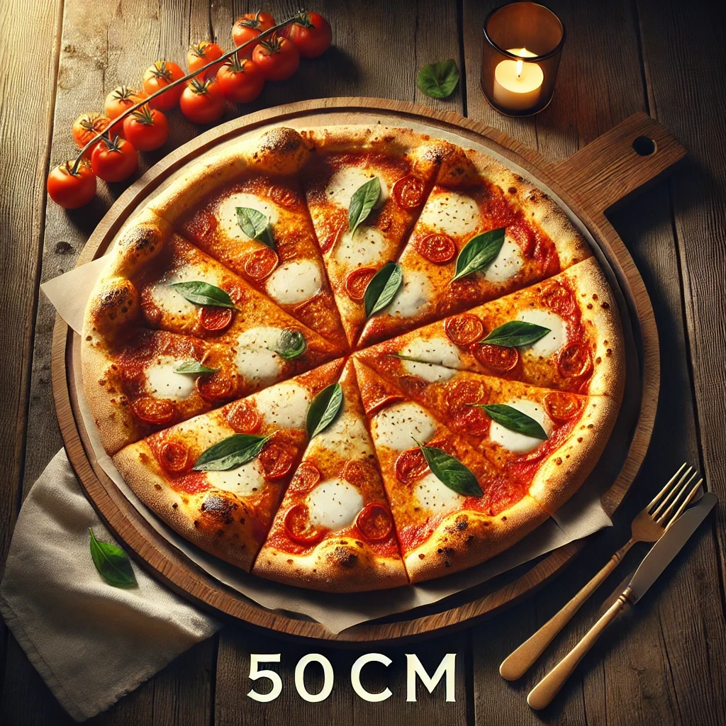 Familienpizza Margherita